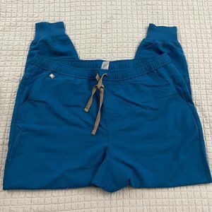 FIGS men's Alps Blue Tansen™ - Short Jogger Scrub Pants - 2XL - Short
